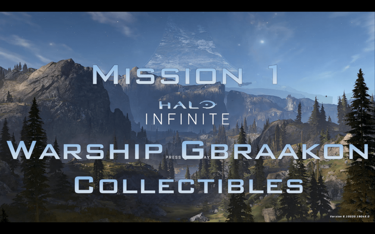 Halo Infinite Mission 1 Warship Gbraakon Collectible Guide